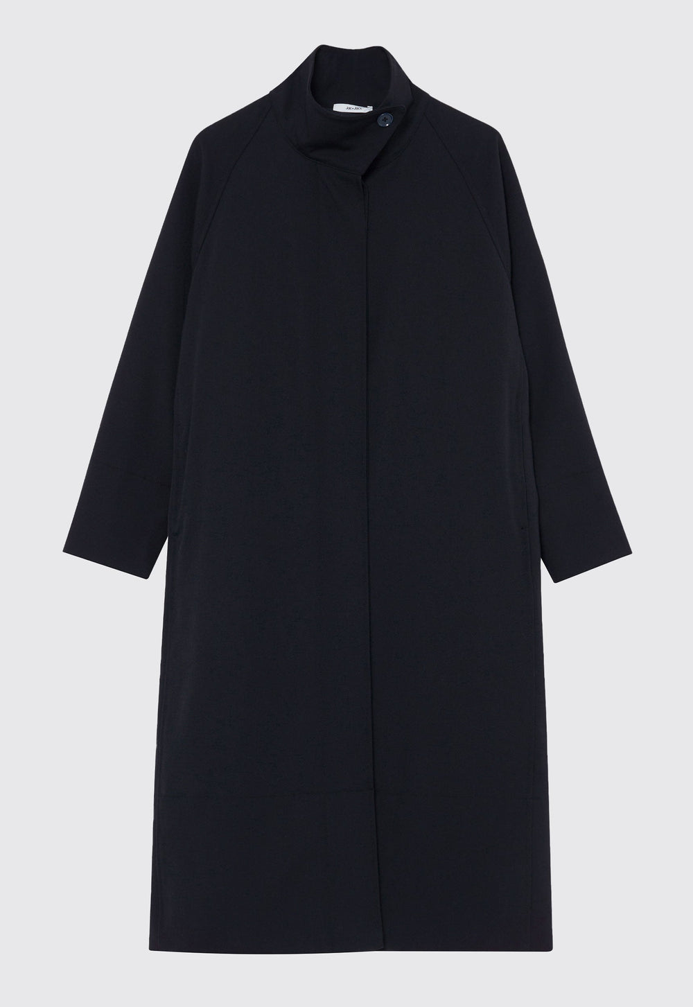 Jac+Jack McLaren Wool Twill Coat - Black